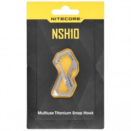 Karabińczyk NiteCore Multiuse Titanium Snap Hook (NSH10)