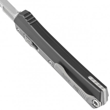 Nóż automatyczny OTF Microtech Glykon D/E Bayonet Black Aluminium / Apocalyptic Titanium, Apocalyptic M390 by Tony and Sean Marf