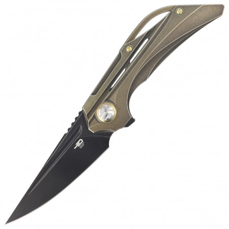 Nóż składany Bestech Vigil Bronze Titanium, Black Stonewashed M390 by Kombou (BT2201D) Nóż składany Bestech Vigil Bronze Titanium, Black Stonewashed M390 by Kombou (BT2201D)