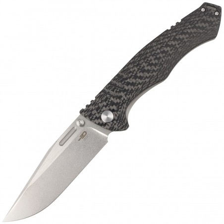 Nóż składany Bestech Keen II Titanium / Carbon Fiber, Stonewashed / Satin CPM S35VN by Koens Craft (BT2301A) Nóż składany Bestech Keen II Titanium / Carbon Fiber, Stonewashed / Satin CPM S35VN by Koens Craft (BT2301A)