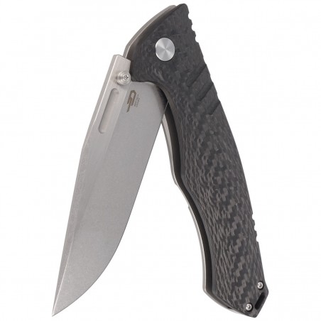 Nóż składany Bestech Keen II Titanium / Carbon Fiber, Stonewashed / Satin CPM S35VN by Koens Craft (BT2301A) Nóż składany Bestech Keen II Titanium / Carbon Fiber, Stonewashed / Satin CPM S35VN by Koens Craft (BT2301A)