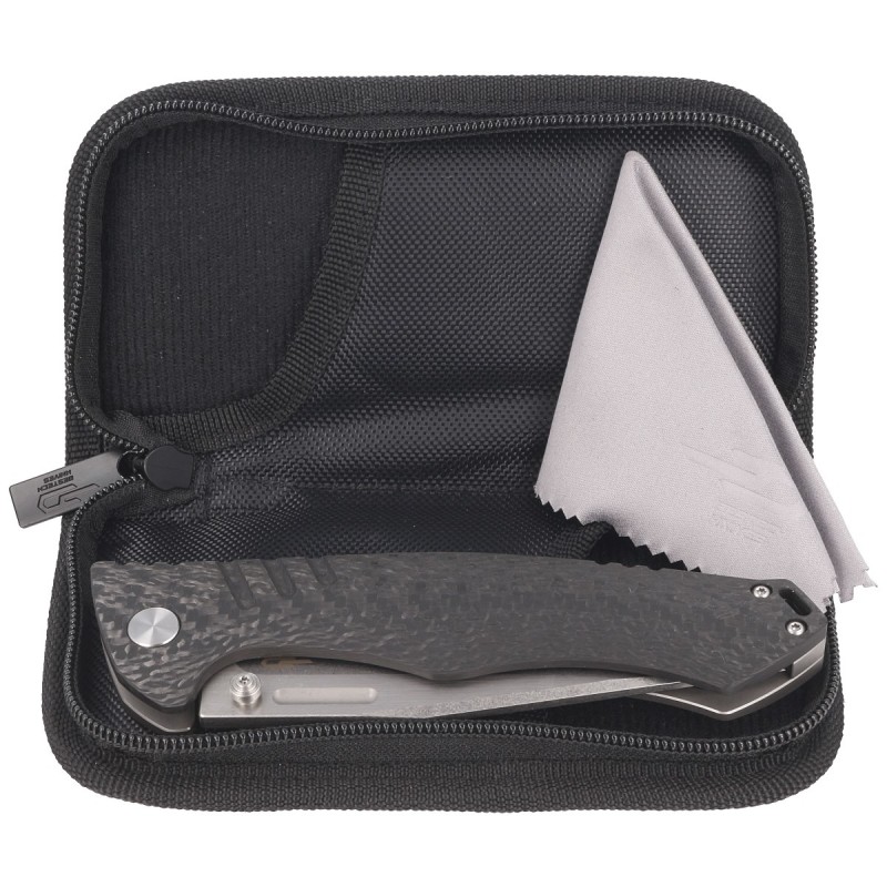 Nóż składany Bestech Keen II Titanium / Carbon Fiber, Stonewashed / Satin CPM S35VN by Koens Craft (BT2301A)