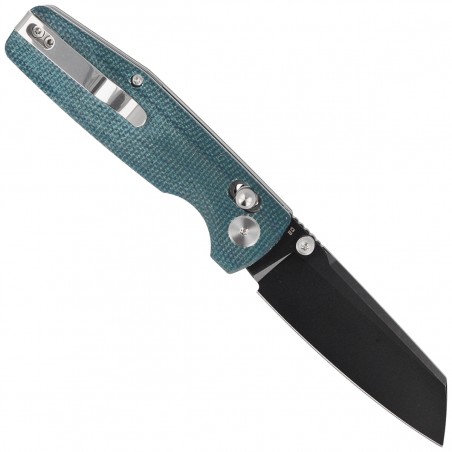 Nóż składany Bestech Slasher Blue Micarta, Black Stonewashed D2 (BG43C-2) Nóż składany Bestech Slasher Blue Micarta, Black Stonewashed D2 (BG43C-2)