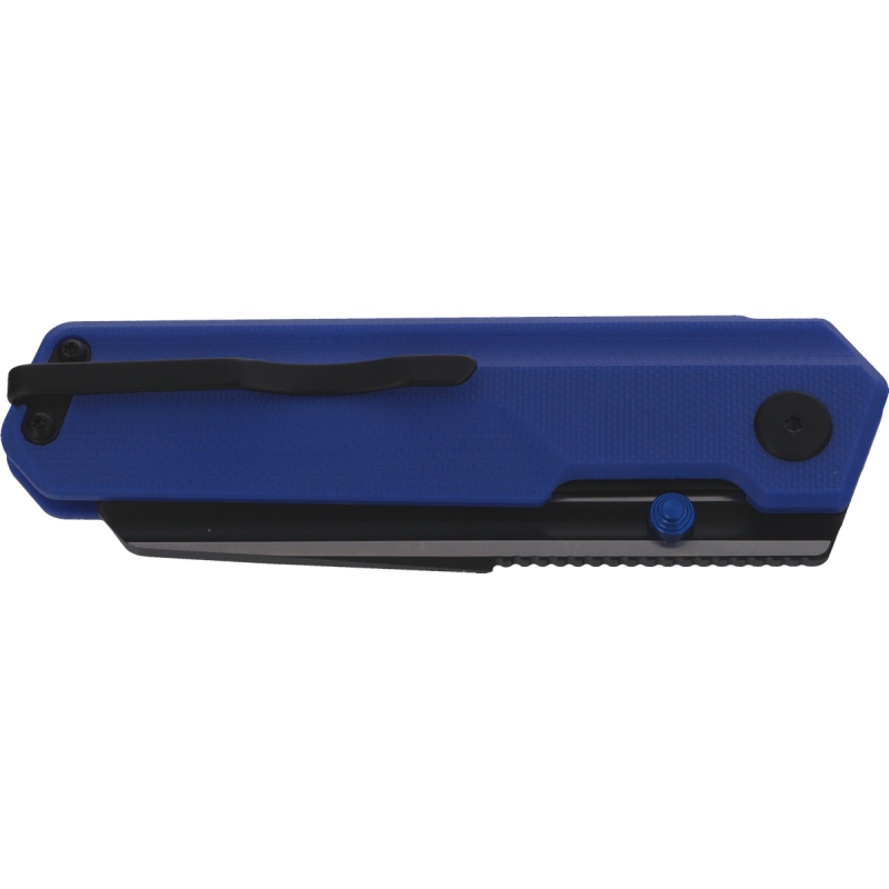 Nóż składany Bestech Tardis Blue G10, Black DLC/Satin D2 by Ostap Hel (BG54G)