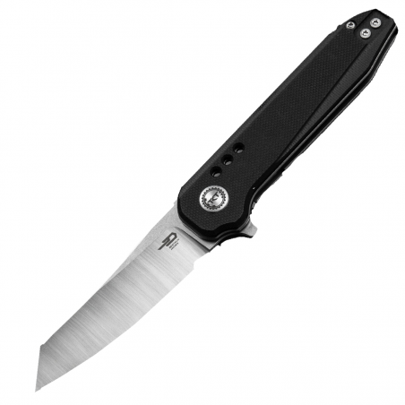 Nóż składany Bestech Syntax Black Micarta, Stonewashed/Satin 14C28N by Todd Knife and Tool (BG40D) Nóż składany Bestech Syntax Black Micarta, Stonewashed/Satin 14C28N by Todd Knife and Tool (BG40D)