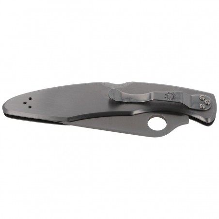 Nóż składany składany Spyderco Police Model Stainless Plain (C07P)