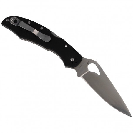 Nóż składany Spyderco Byrd Cara Cara 2 G-10 Black, Plain (BY03GP2)