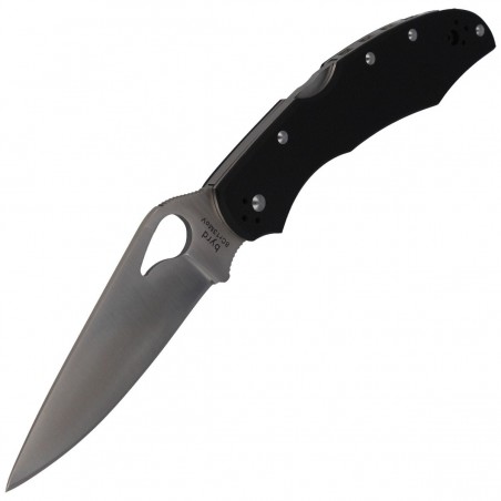 Nóż składany Spyderco Byrd Cara Cara 2 G-10 Black, Plain (BY03GP2)