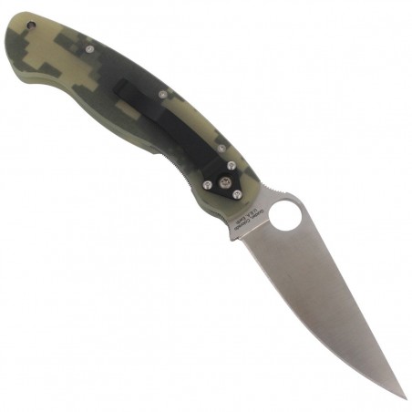 Nóż składany Spyderco Military G-10 Camo Plain (C36GPCMO)