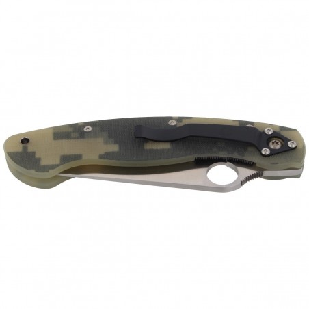 Nóż składany Spyderco Military G-10 Camo Plain (C36GPCMO)