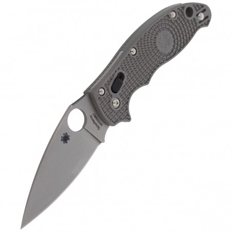 Nóż składany Spyderco Manix 2 Gray FRCP Maxamet Plain (C101PGY2)