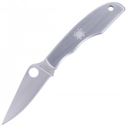 Nóż składany Spyderco Grasshopper Stainless Steel, Plain 12C27 (C138P)
