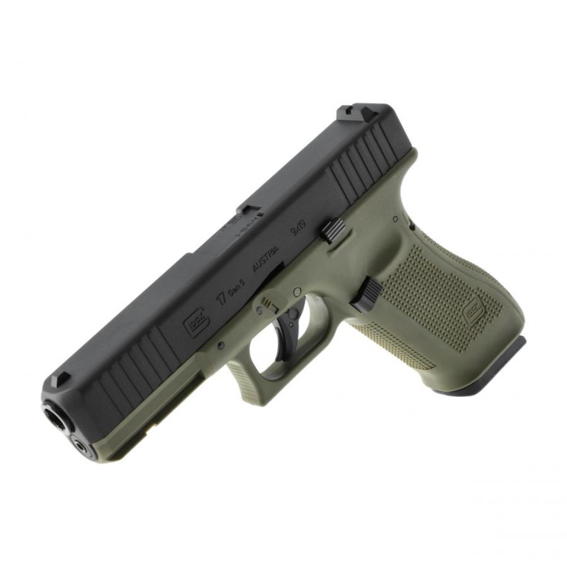   Pistolet wiatrówka Glock 17 gen 5. 4,5 mm zielony - 3 - Pistolety Co2