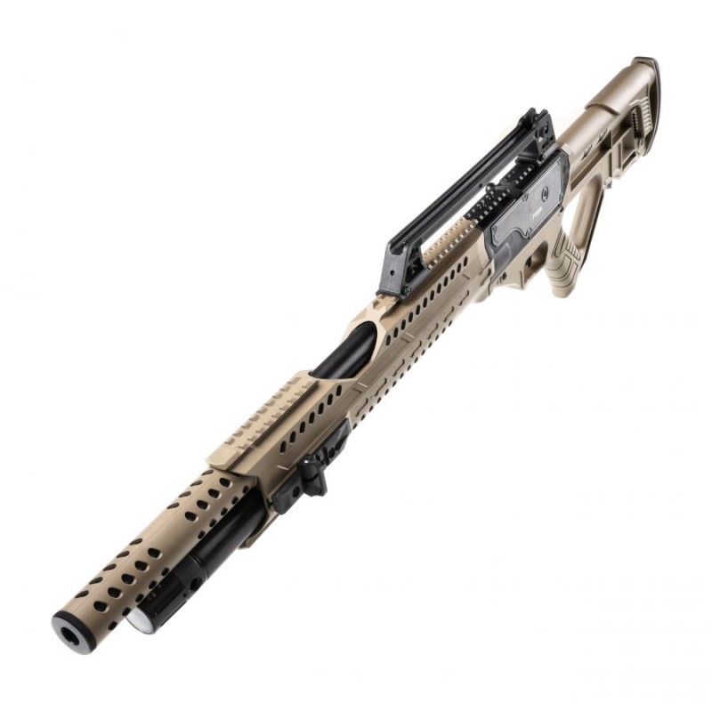   Wiatrówka PCP Optima by Hatsan Invader auto FDE 4,5 mm - 5 - Wiatrówki PCP i karabinki