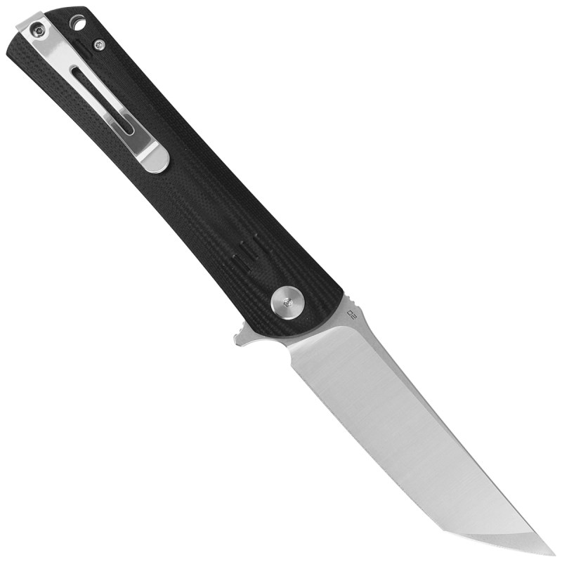 Nóż składany Bestech Kendo Black G10, Stonewashed / Satin D2 (BG06A-1)