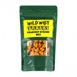 Krakersy ryżowe Wild Willy BBQ 60 g