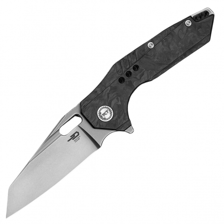 Nóż składany Bestech Nyxie 3 Grey Marble Carbon Fiber/Titanium, Bead Blasted/Stonewashed S35VN by Todd Knife and Tool (BT2308C) Nóż składany Bestech Nyxie 3 Grey Marble Carbon Fiber/Titanium, Bead Blasted/Stonewashed S35VN by Todd Knife and Tool (BT2308C)