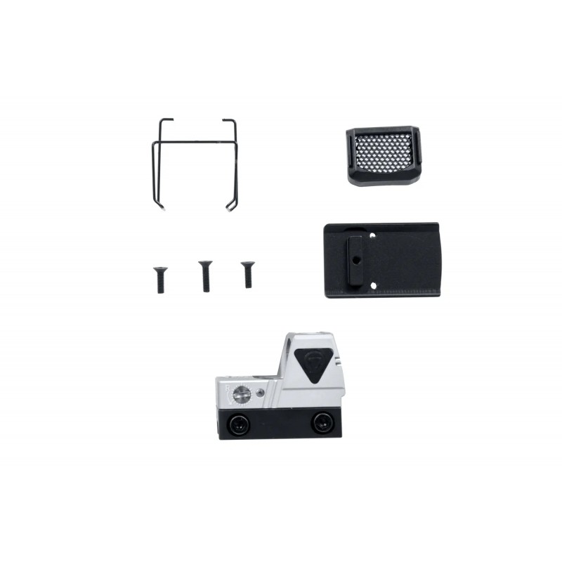 Kolimator xFORCE MINI Solar Powered Srebrny