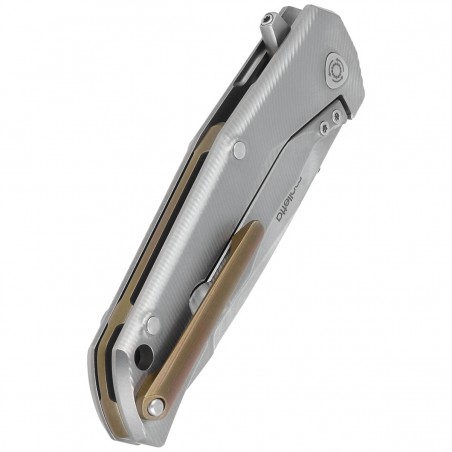 Nóż składany LionSteel T.R.E. Grey / Bronze Titanium, Stone Washed M390 by Molletta (TRE BR) Nóż składany LionSteel T.R.E. Grey / Bronze Titanium, Stone Washed M390 by Molletta (TRE BR)