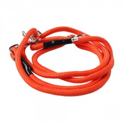 Smycz przepinana 4wild 260 cm 8 mm pomarańczowa