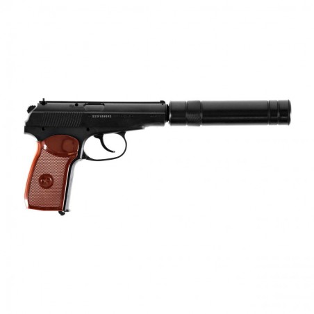 Pistolet wiatrówka Legends KGB 4,5 mm z tłumikiem - 2 - Pistolety Co2 Pistolet wiatrówka Legends KGB 4,5 mm z tłumikiem - 2 - Pistolety Co2