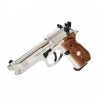   Pistolet wiatrówka Beretta M92 FS nickel/wood 4,5 mm Diabolo CO2 - 3 - Pistolety Co2