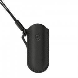 Etui na szyję Victorinox 4.0670.3 skórzane, czarne