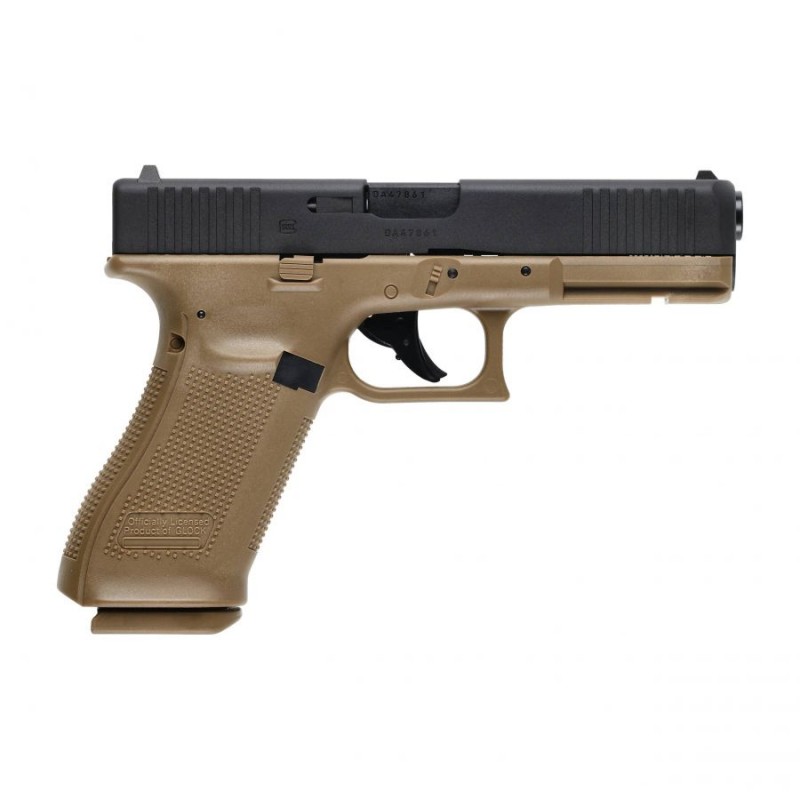   Pistolet wiatrówka Glock 17 gen5 4,5 mm BB coyote - 2 - Pistolety Co2