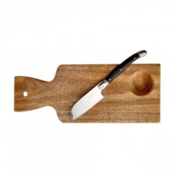 Nóż do sera Laguiole Santoku Premium Line z deską