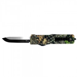 Nóż OTF Templar Knife Slim Aluminium Mossy Oak Obsession Drop Black - 1 - Noże sprężynowe