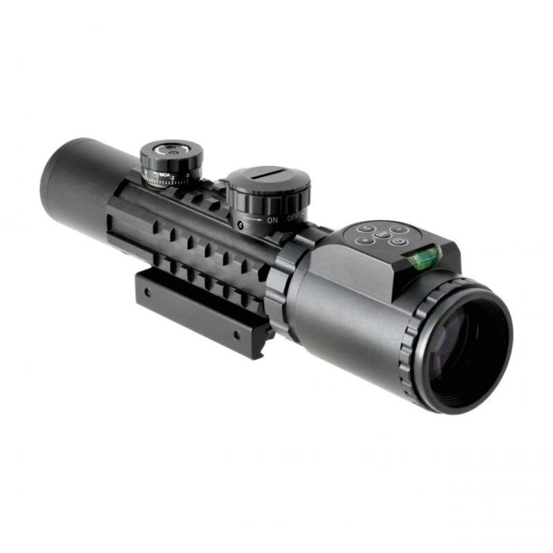   Luneta celownicza Combat 2-6x28 TAC 30 mm iRD Mildot + montaż 22 mm - 4 - Lunety