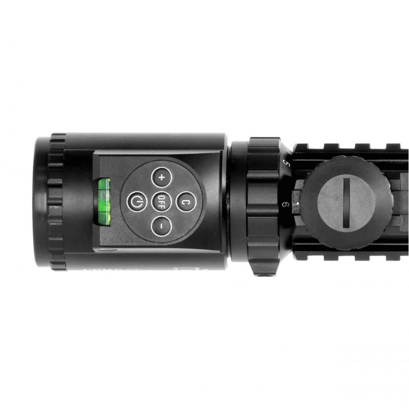   Luneta celownicza Combat 2-6x28 TAC 30 mm iRD Mildot + montaż 22 mm - 5 - Lunety