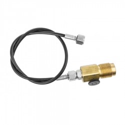 Szybkozłączka Walther z ogranicznikiem przepływu 45 cm