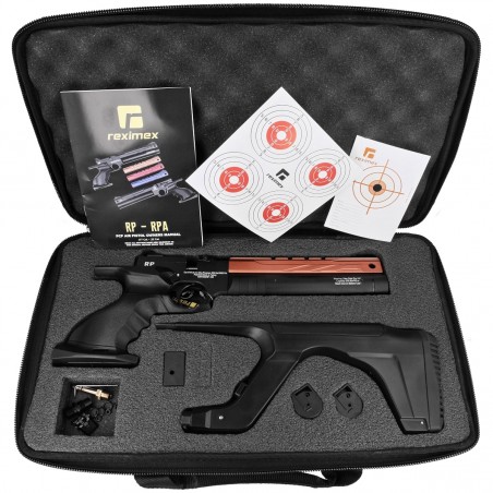 Pistolet wiatrówka PCP Reximex RP COPPER RED 4.5 mm Pistolet wiatrówka PCP Reximex RP COPPER RED 4.5 mm