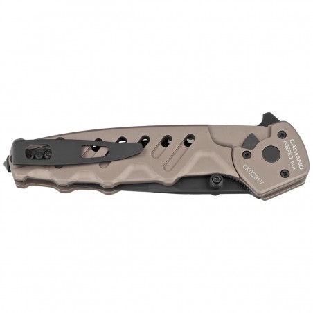 Nóż składany Extrema Ratio Caimano Nero N.A. Tactical Mud Aluminium, Black N690 (04.1000.0166/BLK/TM) Nóż składany Extrema Ratio Caimano Nero N.A. Tactical Mud Aluminium, Black N690 (04.1000.0166/BLK/TM)