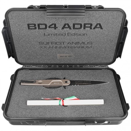 Nóż Extrema Ratio BD4 Adra Contractor LE No 62/70 Tactical Mud Aluminium, Black N690 (04.1000.0498/TM) Nóż Extrema Ratio BD4 Adra Contractor LE No 62/70 Tactical Mud Aluminium, Black N690 (04.1000.0498/TM)