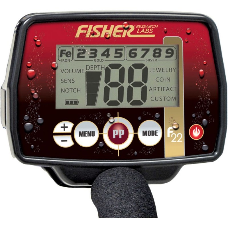   Wykrywacz metali Fisher F22 9'' - 2 - Wykrywacze metalu