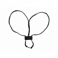 Kajdanki jednorazowe ESP czarne materiałowe