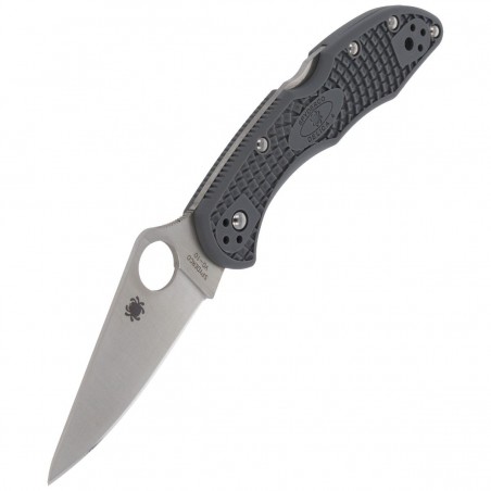 Nóż składany Spyderco Delica 4 FRN Gray Flat Ground Plain (C11FPGY) Nóż składany Spyderco Delica 4 FRN Gray Flat Ground Plain (C11FPGY)
