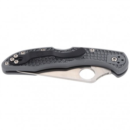 Nóż składany Spyderco Delica 4 FRN Gray Flat Ground Plain (C11FPGY) Nóż składany Spyderco Delica 4 FRN Gray Flat Ground Plain (C11FPGY)