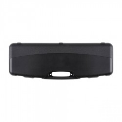 Kufer na bron Megaline czarny 82x25x8 cm klamry