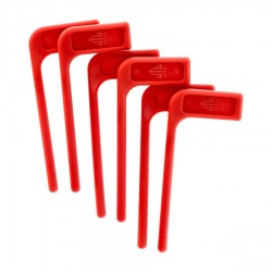 Flaga bezpieczeństwa Leapers UTG 6 szt.