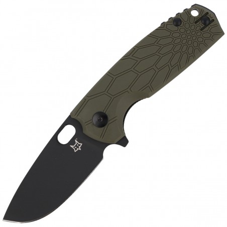 Nóż składany Fox Core OD Green FRN, Cerakote Black N690 by Jesper Voxnaes (FX-604 OD) Nóż składany Fox Core OD Green FRN, Cerakote Black N690 by Jesper Voxnaes (FX-604 OD)