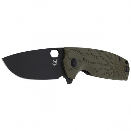 Nóż składany Fox Core OD Green FRN, Cerakote Black N690 by Jesper Voxnaes (FX-604 OD) Nóż składany Fox Core OD Green FRN, Cerakote Black N690 by Jesper Voxnaes (FX-604 OD)