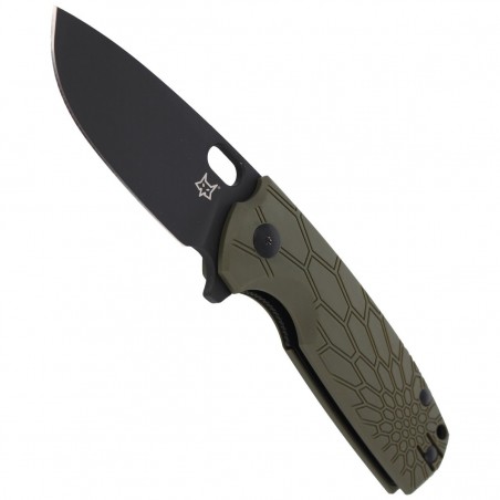 Nóż składany Fox Core OD Green FRN, Cerakote Black N690 by Jesper Voxnaes (FX-604 OD) Nóż składany Fox Core OD Green FRN, Cerakote Black N690 by Jesper Voxnaes (FX-604 OD)