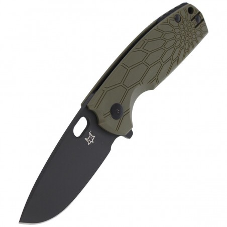 Nóż składany Fox Core OD Green FRN, Cerakote Black N690 by Jesper Voxnaes (FX-604 OD) Nóż składany Fox Core OD Green FRN, Cerakote Black N690 by Jesper Voxnaes (FX-604 OD)