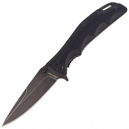Nóż składany FoxEdge Mandatory Fun G10 Black, Stone Washed PVD by Russ Kommer (FE-024) Nóż składany FoxEdge Mandatory Fun G10 Black, Stone Washed PVD by Russ Kommer (FE-024)