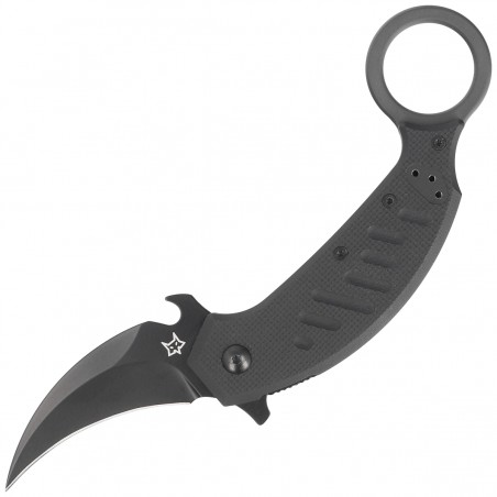 Nóż FOX PikAL / Karambit Black G10, Black Idroglider N690Co by Giuliano Ron (FX-826) Nóż FOX PikAL / Karambit Black G10, Black Idroglider N690Co by Giuliano Ron (FX-826)