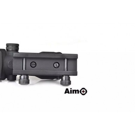 Celownik kolimatorowy typu ACOG (ze światłowodem) - czarny Celownik kolimatorowy typu ACOG (ze światłowodem) - czarny