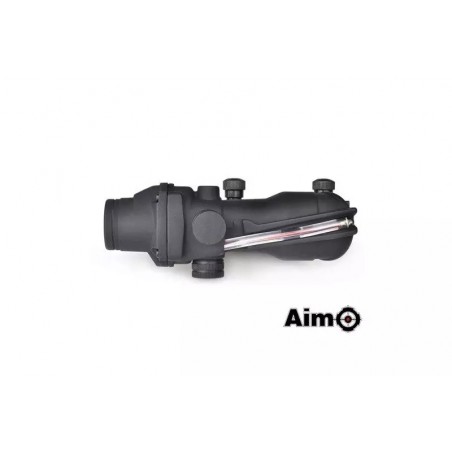 Celownik kolimatorowy typu ACOG (ze światłowodem) - czarny Celownik kolimatorowy typu ACOG (ze światłowodem) - czarny